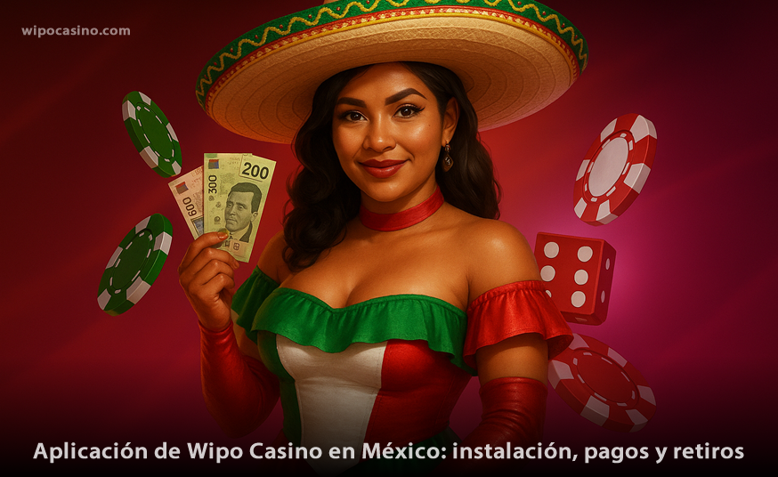 Aplicación de Wipo Casino en México: instalación, pagos y retiros