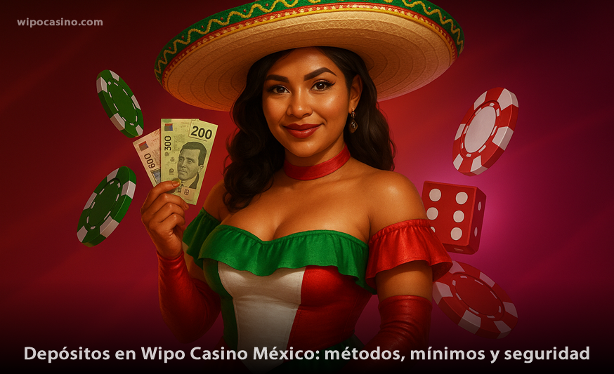 Depósitos en Wipo Casino México: métodos, mínimos y seguridad